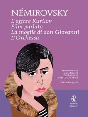 cover image of L'affare Kurilov--Film parlato --La moglie di don Giovanni--L'Orchessa